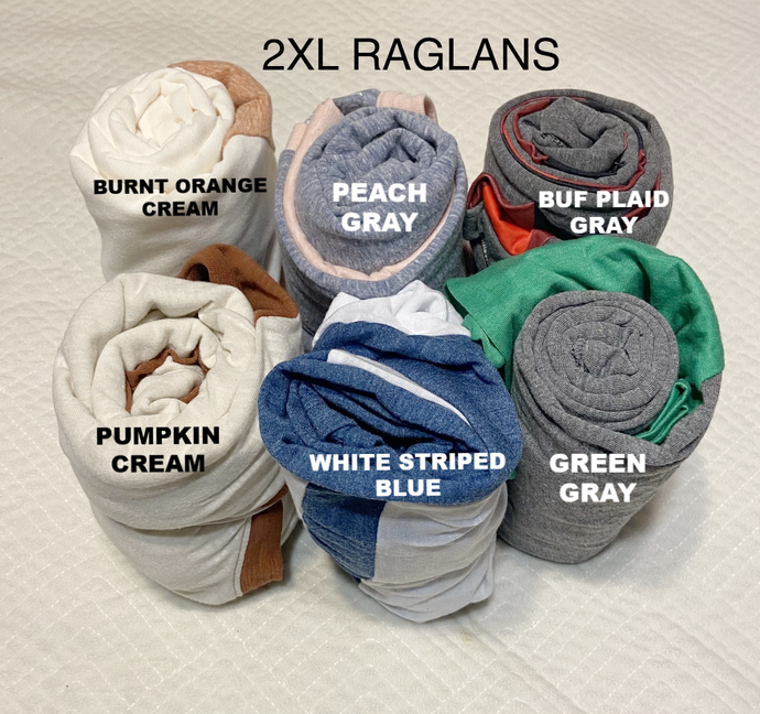 2XL RAGLAN BLANKS